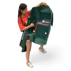 Alfombras Impermeables Dobles Hechas de Cuero Ecológico Artificial Versión Premium
