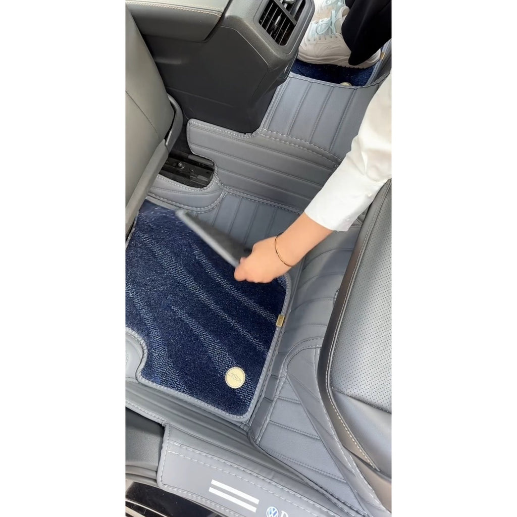 Alfombras Impermeables Dobles Hechas de Cuero Ecológico Artificial Versión Premium