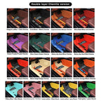 Alfombras Impermeables Dobles Hechas de Cuero Ecológico Artificial Versión Premium