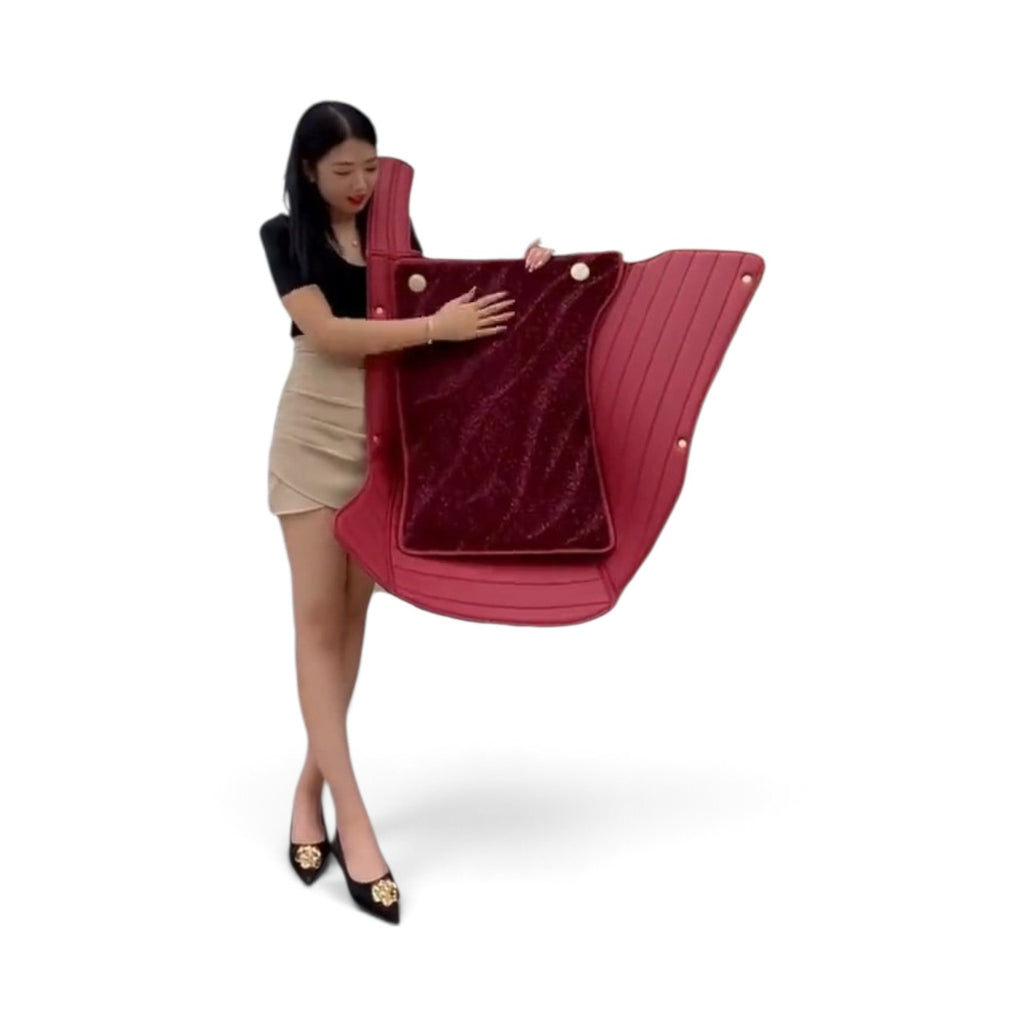 Alfombras Impermeables Dobles Hechas de Cuero Ecológico Artificial Versión Premium