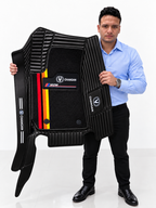 Alfombras Impermeables Dobles Hechas de Cuero Ecológico Artificial Versión Premium